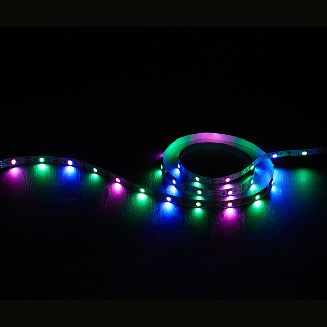 SMD5050 32LEDs 4.8W 픽셀 RGB LED 스트립 라이트
